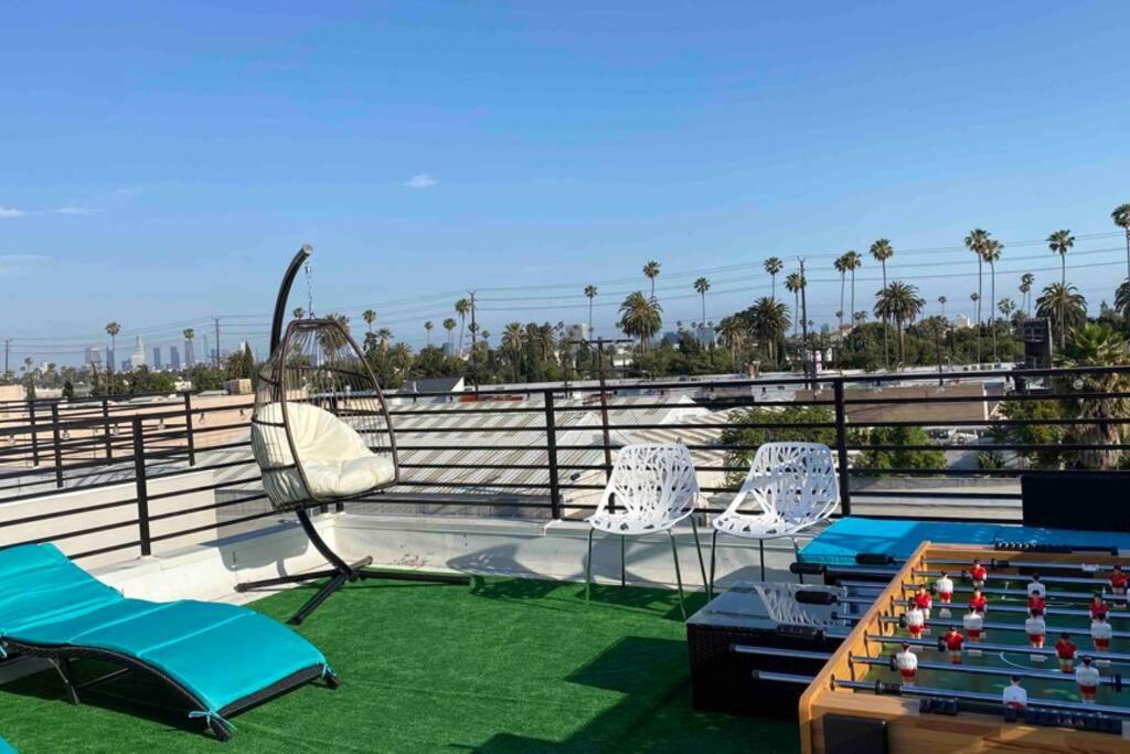 3Bd/3Ba Modern Hollywood Townhouse With Private Rooftop Villa Los Angeles Dış mekan fotoğraf